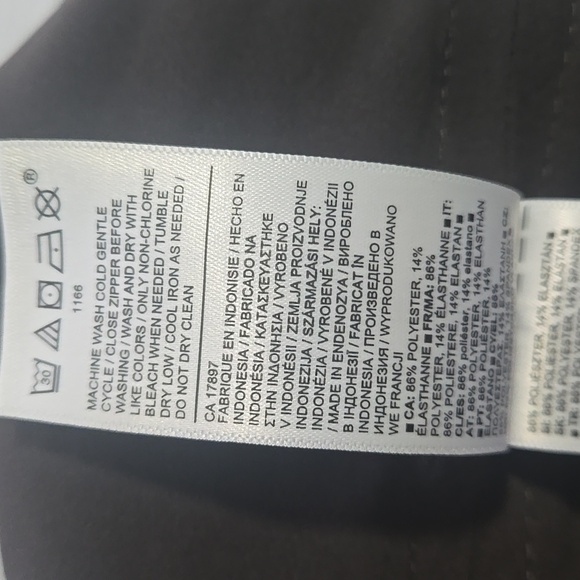 Athleta Women's Nolita Slim Tapered Cropped Pants Brown Size 26 NWOT - Picture 10 of 10